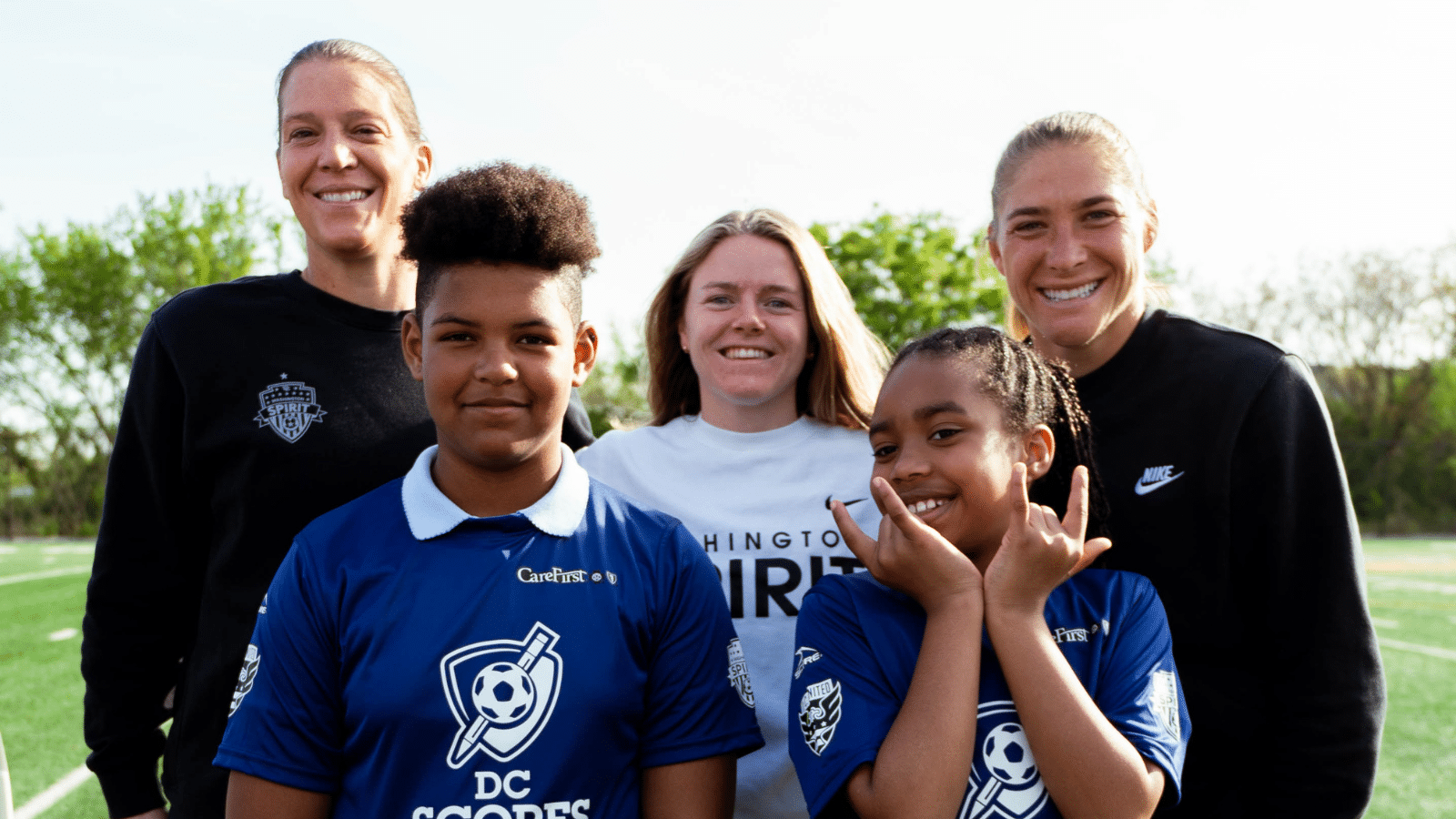 Washington Spirit and CareFirst BlueCross BlueShield Join Forces to Fund DC SCORES at Excel Academy